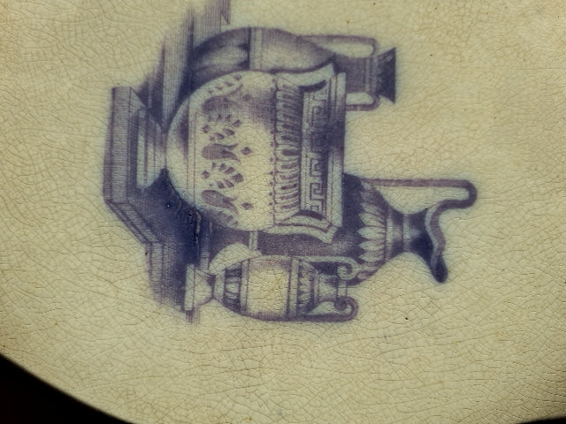 Key Borders fajancetallerken